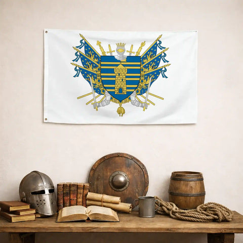 Drapeau - Blason du Territoire de Belfort (90)