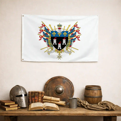 Drapeau - Blason de Tours
