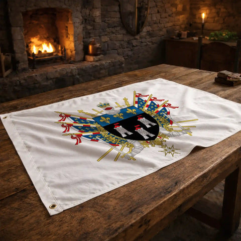 Drapeau - Blason de Tours
