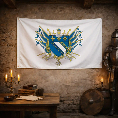 Drapeau - Blason de Troyes