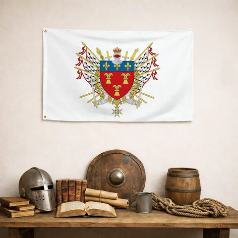 Drapeau - Blason de Tulle