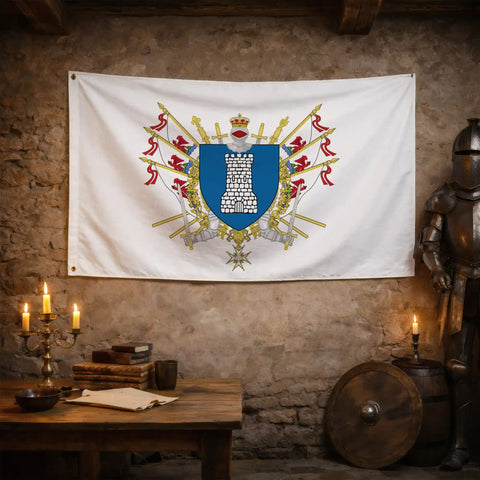 Drapeau - Blason de Vence