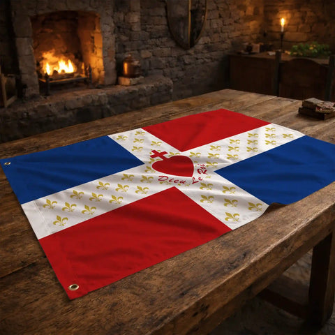 Drapeau - Vendéen Royaliste
