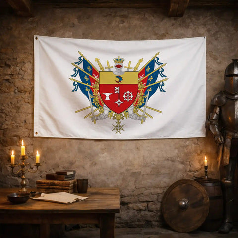 Drapeau - Blason de Vénissieux