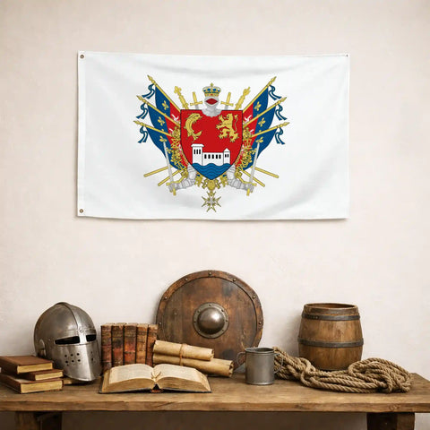 Drapeau - Blason de Villeurbanne