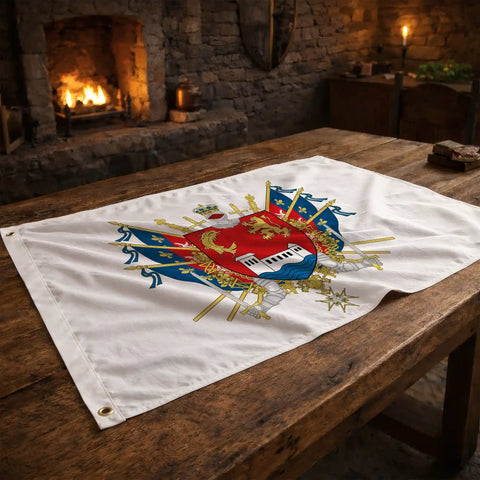 Drapeau - Blason de Villeurbanne