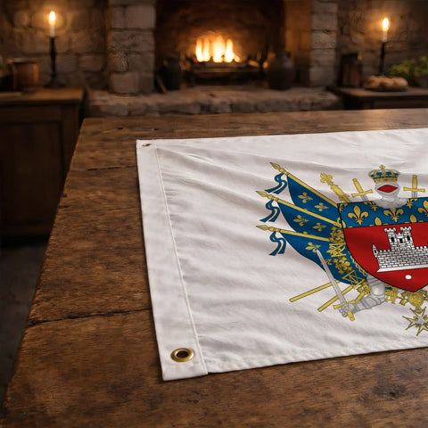 Drapeau - Blason de Vincennes