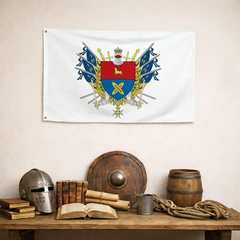 Drapeau - Blason de Voiron