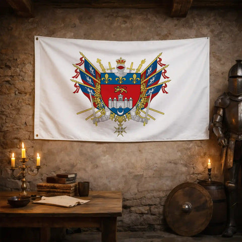 Drapeau - Blason de Bordeaux