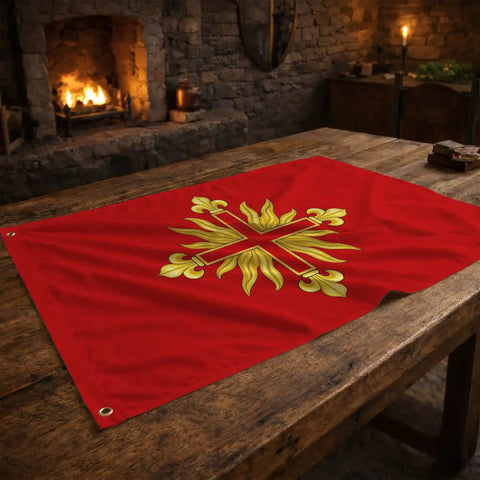 Drapeau - Croix de Gascogne