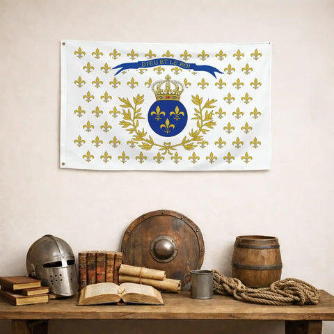 Drapeau - Dieu et le Roi