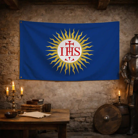 Drapeau - Jésus (IHS)