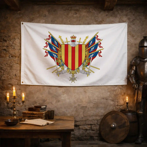 Drapeau - Blason de Langon