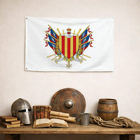 Drapeau - Blason de Langon