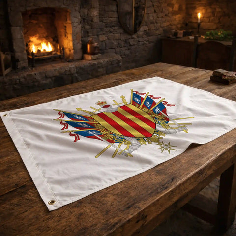 Drapeau - Blason de Langon