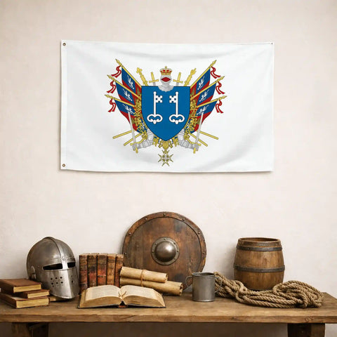 Drapeau - Blason de Mont-de-Marsan