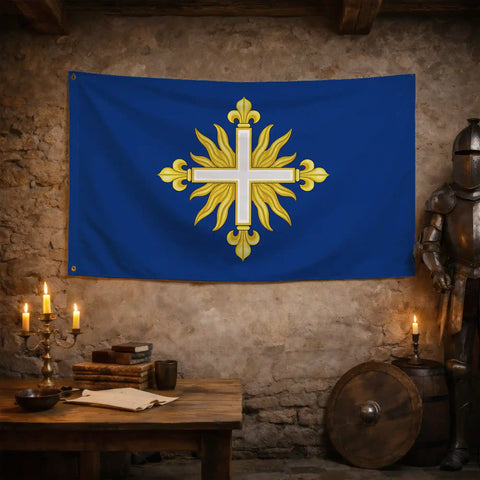 Drapeau - Mousquetaires du Roi