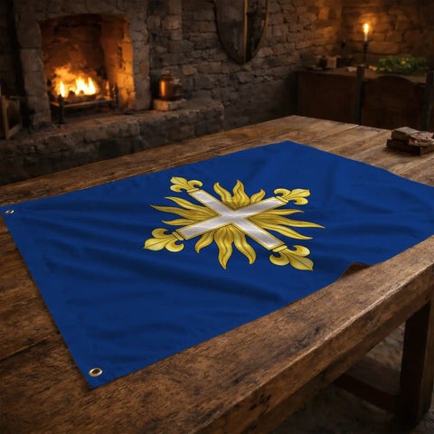 Drapeau - Mousquetaires du Roi
