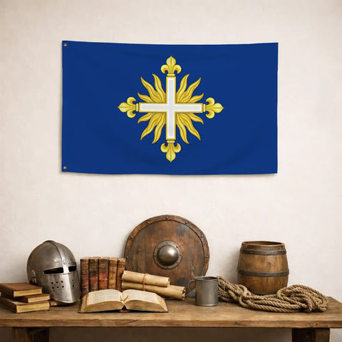 Drapeau - Mousquetaires du Roi