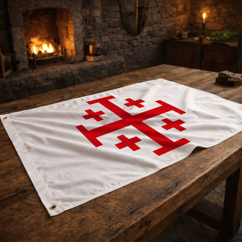 Drapeau - Ordre du Saint-Sépulcre