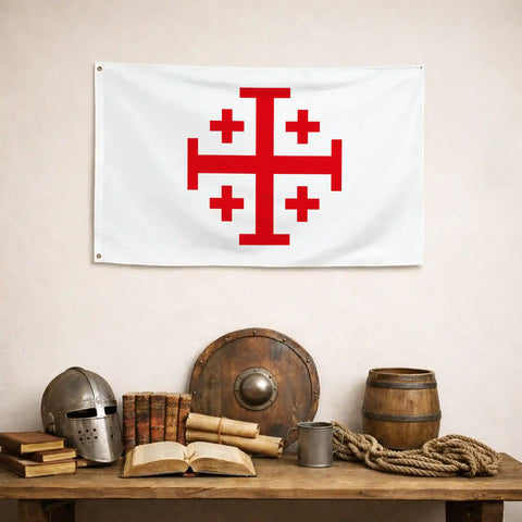 Drapeau - Ordre du Saint-Sépulcre