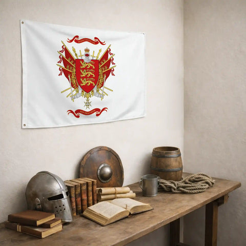 Drapeau - Blason de Richard Coeur de Lion