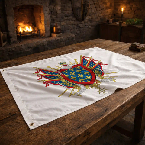 Drapeau - Blason de la Sarthe (72)