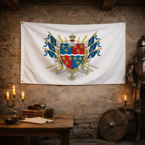 Drapeau - Blason de la Somme (80)