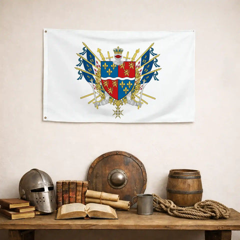 Drapeau - Blason de la Somme (80)