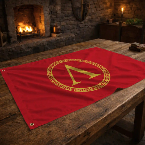 Drapeau - Spartiate