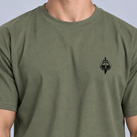 T-shirt 1er RPIMa vert militaire