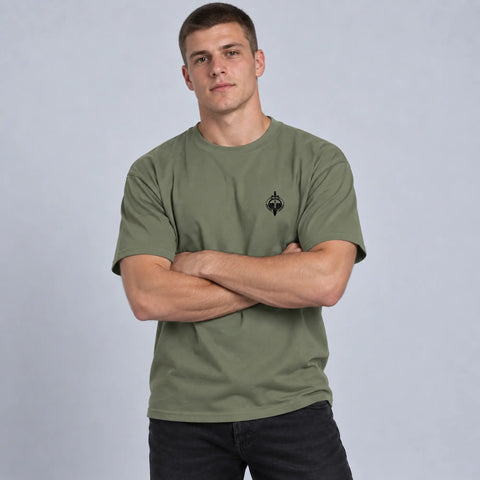 T-shirt 1er RPIMa vert militaire