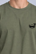 T-shirt 27e BCA vert kaki