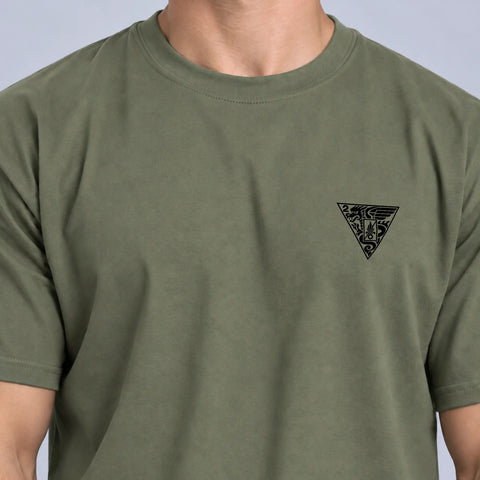 T-shirt 2e REP vert militaire