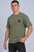 T-shirt Commandos Marine vert kaki