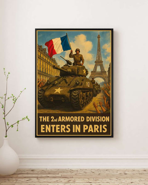 Affiche - 2e Division Blindée du Général Leclerc