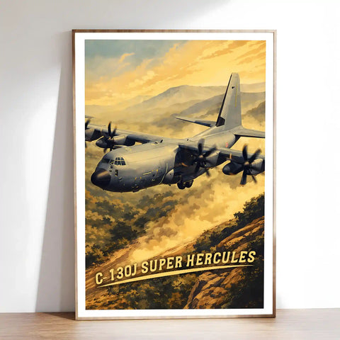Affiche - C-130J Super Hercules