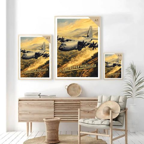 Affiche - C-130J Super Hercules