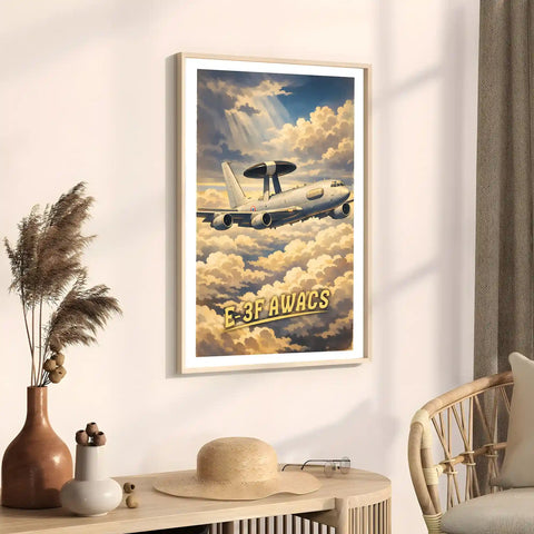 Affiche - E-3F AWACS