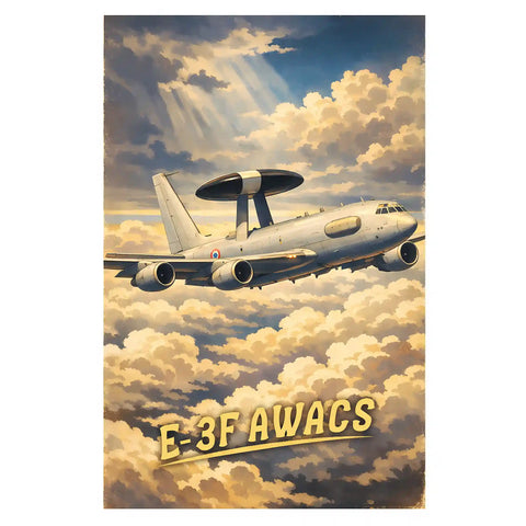 Affiche - E-3F AWACS