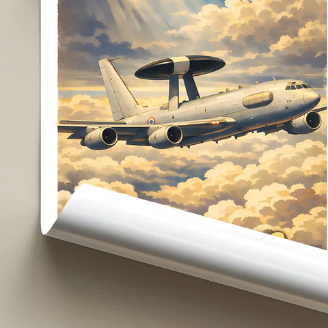 Affiche - E-3F AWACS