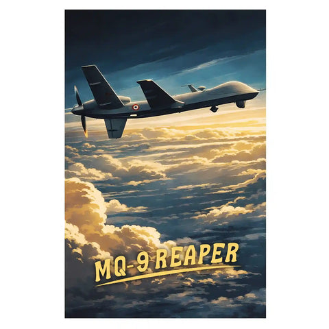 Affiche Armée De L'Air - Poster Multicolore Papier - Neuve Sous Emballage