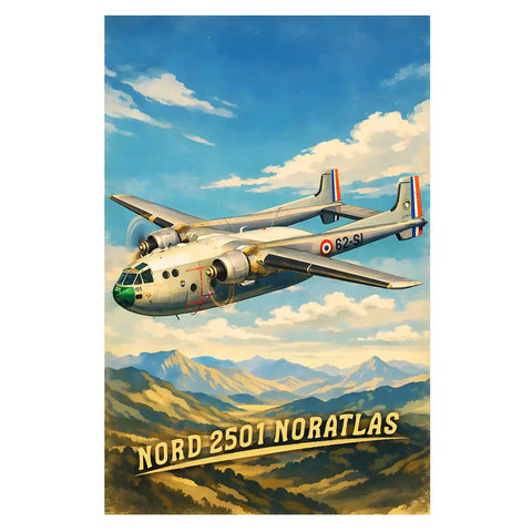 Affiche - Nord-2501-Noratlas