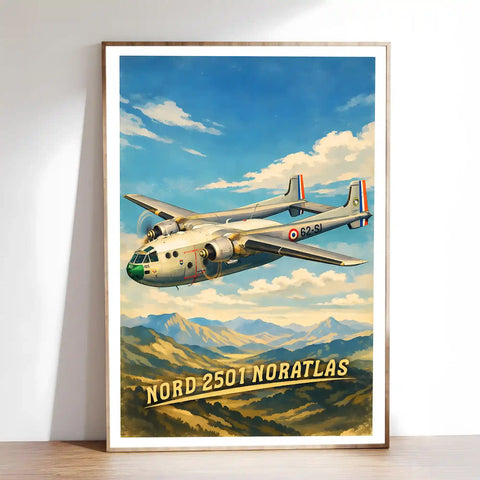 Affiche - Nord-2501-Noratlas