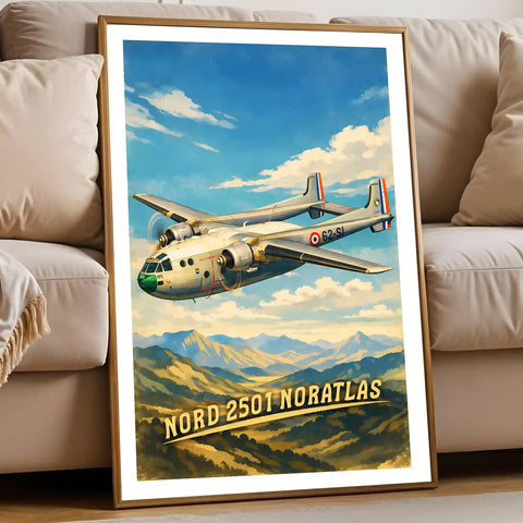 Affiche - Nord-2501-Noratlas
