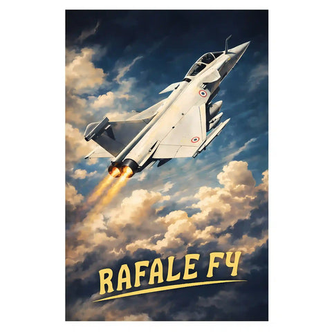 Affiche Armée De L'air - Poster Militaire Multicolore - Déco Papier Neuve