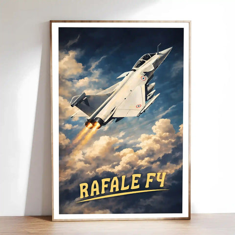 Affiche - Rafale F4