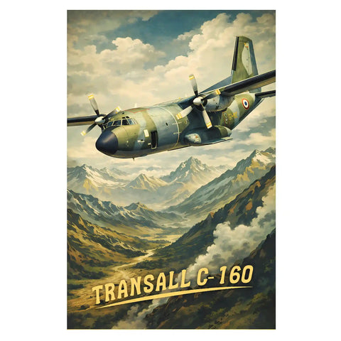Affiche - Transall C-160