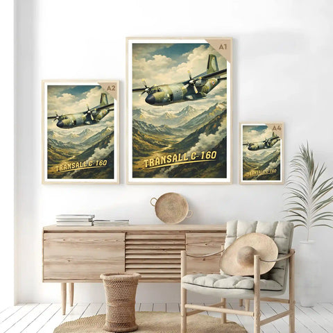Affiche - Transall C-160