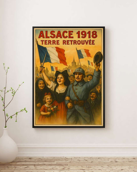 Affiche - Alsace 1918